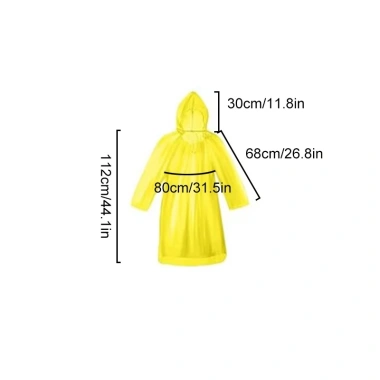 Áo mưa có mũ trùm đầu thoáng khí, phù hợp cho hòa nhạc và du lịch, cho mọi thời tiết, bảo vệ mưa - Giá ưu đãi 36.612 VND