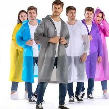 Áo Mưa Dài Gấp Gọn, Nhẹ Mát, Màu Trẻ Trung, Tiện Lợi & Đẹp – Chỉ 39.000₫