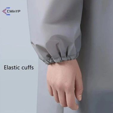 Áo mưa dài một mảnh có mũ trùm đầu cho nam nữ, chống nước, trong suốt, tái sử dụng - Dành cho du lịch ngoài trời