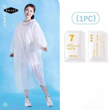 Áo mưa dày chống nước du lịch cắm trại dùng một lần - Giá ưu đãi 29.376₫