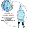 Áo Mưa Dây Kéo Bé Trai Gái Ngăn Đeo Balo - Raincoat Thời Trang Giá Ưu Đãi 126k 2