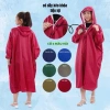 Áo mưa dây kéo nam nữ vải da cá cao cấp, chống thấm, nút bấm, đa màu, đa size - 109k 4