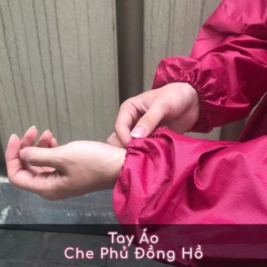 Áo mưa dây kéo nam nữ vải da cá cao cấp, chống thấm, nút bấm, đa màu, đa size - 109k