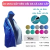 Áo mưa dây kéo vải dù chống thấm tốt, nhiều màu, giá sỉ 94.000đ - Xuất khẩu Việt Nam 2