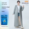 Áo mưa dày unisex dùng một lần màu vàng - Cắm trại, du lịch, hiển thị cao, giá 96.120₫ 9