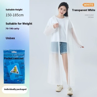 Áo mưa dày unisex dùng một lần màu vàng - Cắm trại, du lịch, hiển thị cao, giá 96.120₫