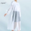 Áo Mưa Di Động Dày Eshylala Chống Thấm Nước, Dùng 1 Lần Cho Nam Nữ, Du Lịch & Cắm Trại 7