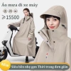 Áo mưa đi xe máy bít kín chống thấm – Siêu bền nhẹ gọn, thời trang đa màu, 194.635₫