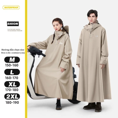 Áo mưa đi xe máy bít kín chống thấm – Siêu bền nhẹ gọn, thời trang đa màu, 194.635₫