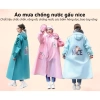 Áo Mưa DIDOOGLT Gấu Nice Chống Thấm, Kính Chắn Mưa, Khoá Kéo Tiện Lợi - 109k 3