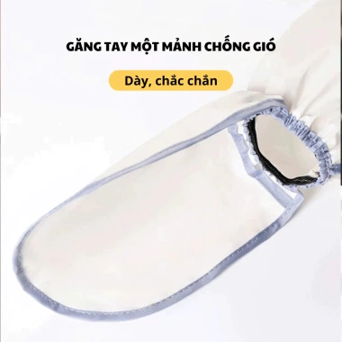 Áo Mưa DIDOOGLT Gấu Nice Chống Thấm, Kính Chắn Mưa, Khoá Kéo Tiện Lợi - 109k