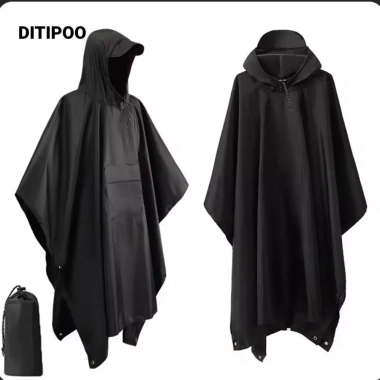 Áo mưa DITIPOO có mũ bảo vệ chống nước, thích hợp cho outdoor và du lịch, giá chỉ 202.932₫