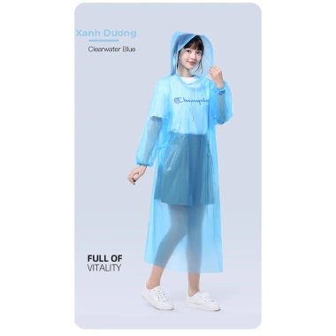 Áo Mưa Dùng Một Lần Bỏ Túi Nhỏ Gọn, Tiện Lợi Cho Mọi Người - Chỉ 25.000₫