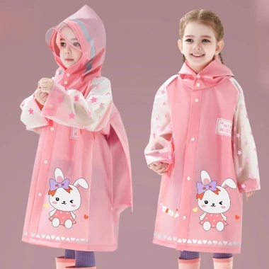 Áo Mưa EVA Cao Cấp Cho Bé - Che Balo, Cặp Sách, Giá Ưu Đãi 159.000 9