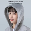 Áo Mưa EVA Cao Cấp Dùng Nhiều Lần Cho Người Lớn Chống Thấm Siêu Bền 150-185cm 2