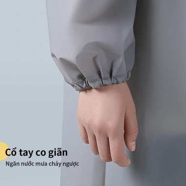 Áo Mưa EVA Cao Cấp Dùng Nhiều Lần Cho Người Lớn Chống Thấm Siêu Bền 150-185cm 4