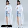 Áo Mưa EVA Cao Cấp Dùng Nhiều Lần Cho Người Lớn Chống Thấm Siêu Bền 150-185cm 10