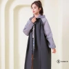Áo mưa EVA dài cho nam nữ trẻ em, chống nước, mũ trùm đầu, thích hợp du lịch cắm trại, giá chỉ 71.172 VND 8