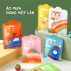 Áo Mưa Giấy Dùng Một Lần Cho Bé – Nhỏ Gọn, Bỏ Túi Tiện Lợi, Túi Đựng Đẹp, 11.250 VND 3