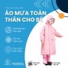 Áo mưa Happy Little Bear cho bé trai & bé gái, kèm ngăn balo EVA siêu chống thấm F19 - Giá ưu đãi 175.000 VND