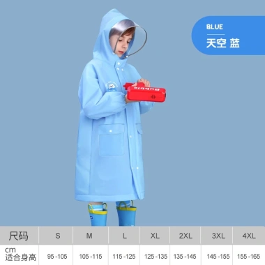 Áo mưa Happy Little Bear cho bé trai & bé gái, kèm ngăn balo EVA siêu chống thấm F19 - Giá ưu đãi 175.000 VND 10 Áo mưa Happy Little Bear cho bé trai & bé gái, kèm ngăn balo EVA siêu chống thấm F19 - Giá ưu đãi 175.000 VND 10