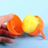 Áo Mưa Hình Quả Bóng Nhỏ Gọn, Móc Khóa Tiện Lợi, Tái Sử Dụng - VEICK 10k 5