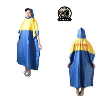 Áo Mưa Honda Cao Cấp Gọn Nhẹ, Chống Thấm Nước, Màu Đẹp, Dễ Gấp, Unisex Dành Cho Xe Máy