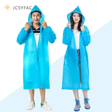 Áo mưa JCSYFAC chống thấm, thiết kế di động nhẹ, lý tưởng du lịch ngoài trời - 59.076₫