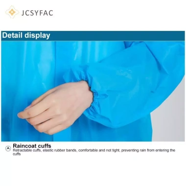 Áo mưa JCSYFAC chống thấm, thiết kế di động nhẹ, lý tưởng du lịch ngoài trời - 59.076₫