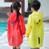 Áo Mưa Khủng Long Trẻ Em Có Mũ Kính Trong Suốt - Vải EVA Chống Thấm, Gập Gọn, Dành Cho Bé 7
