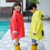 Áo Mưa Khủng Long Trẻ Em Có Mũ Kính Trong Suốt - Vải EVA Chống Thấm, Gập Gọn, Dành Cho Bé 8