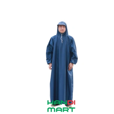 Áo mưa kín người Hasu vải dù tổ ong siêu nhẹ, chống thấm, chống tạt - 55.000đ 6