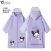 Áo mưa Kurumi cho bé 4‑13 tuổi, rộng đeo balo, tấm chắn, phản quang 106.000₫ 9