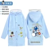 Áo mưa Kurumi cho bé 4‑13 tuổi, rộng đeo balo, tấm chắn, phản quang 106.000₫ 10