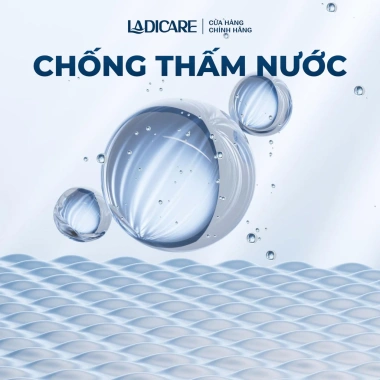 Áo mưa LADICARE măng tô vải da cá siêu bền, chống thấm, nam nữ đi xe máy – 169k