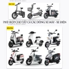 Áo mưa LD che phủ toàn thân cho xe máy, xe điện, tai gương, viền phản quang, kính chắn mưa siêu bền - Giảm còn 145.000 VND 3
