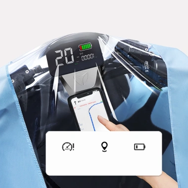 Áo mưa LD che phủ toàn thân cho xe máy, xe điện, tai gương, viền phản quang, kính chắn mưa siêu bền - Giảm còn 145.000 VND
