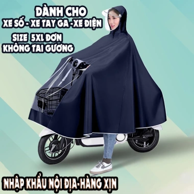 Áo mưa LD che phủ toàn thân cho xe máy, xe điện, tai gương, viền phản quang, kính chắn mưa siêu bền - Giảm còn 145.000 VND 10 Áo mưa LD che phủ toàn thân cho xe máy, xe điện, tai gương, viền phản quang, kính chắn mưa siêu bền - Giảm còn 145.000 VND 10