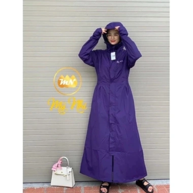 Áo mưa măng tô 2 lớp Mỹ Nhi - Chống nước, chống rét, chống tạt - Giá 295.000đ