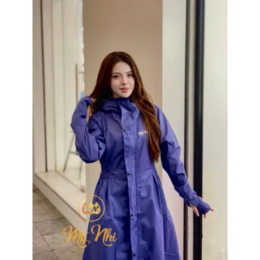 Áo mưa măng tô 2 lớp Mỹ Nhi - Chống nước, chống rét, chống tạt - Giá 295.000đ