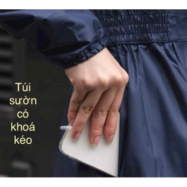 Áo mưa măng tô 2 lớp Mỹ Nhi - Chống nước, chống rét, chống tạt - Giá 295.000đ