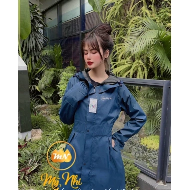Áo mưa măng tô 2 lớp Mỹ Nhi - Chống nước, chống rét, chống tạt - Giá 295.000đ
