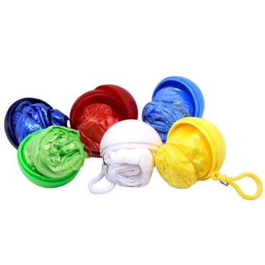 Áo Mưa Móc Khóa Hình Quả Bóng Nhỏ Gọn Tiện Lợi, Tái Sử Dụng, Giá 15.000 VNĐ 5 Áo Mưa Móc Khóa Hình Quả Bóng Nhỏ Gọn Tiện Lợi, Tái Sử Dụng, Giá 15.000 VNĐ 5