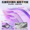 Áo mưa Moon Kids 5-16 tuổi họa tiết Kurumi chống thấm nước, khoang balo đi học - 99.900đ 3