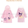 Áo mưa Moon Kids 5-16 tuổi họa tiết Kurumi chống thấm nước, khoang balo đi học - 99.900đ 6
