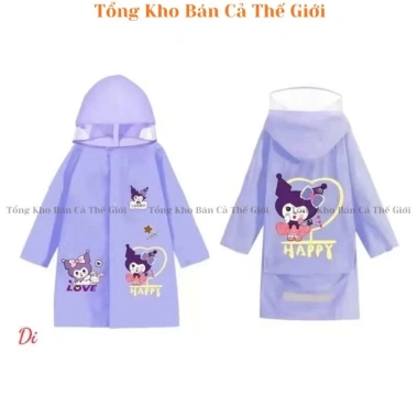 Áo mưa Moon Kids 5-16 tuổi họa tiết Kurumi chống thấm nước, khoang balo đi học - 99.900đ 8 Áo mưa Moon Kids 5-16 tuổi họa tiết Kurumi chống thấm nước, khoang balo đi học - 99.900đ 8