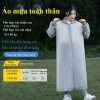 Áo mưa một mảnh MJY trong suốt dày dặn, chống thấm, du lịch ngoài trời nam nữ 2