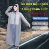 Áo mưa một người dáng dài, chất liệu chống thấm, dùng một lần – 43.000₫