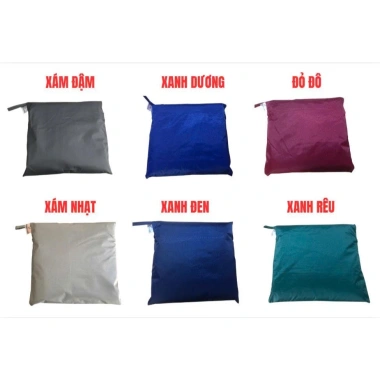 Áo mưa nam Bit Hông Phương - vải dù tổ ong, da cá siêu bền, chỉ 80.000 VND