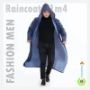 Áo Mưa Nam Raincoat Men XXL 1m4 Lớn Thời Trang Cao Cấp Dây Kéo Khóa Chống Nước